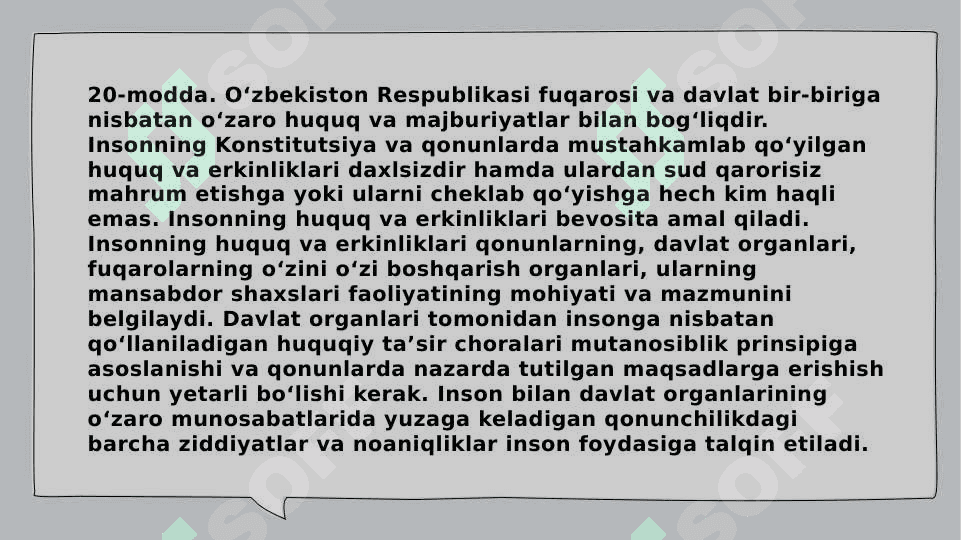Shaxsiy huquq va erkinliklar 7