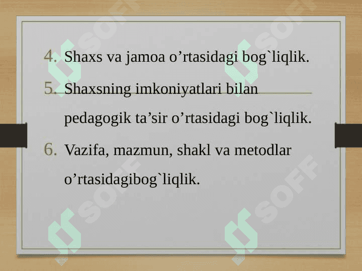 Yaxlit pedagogik jarayon 8