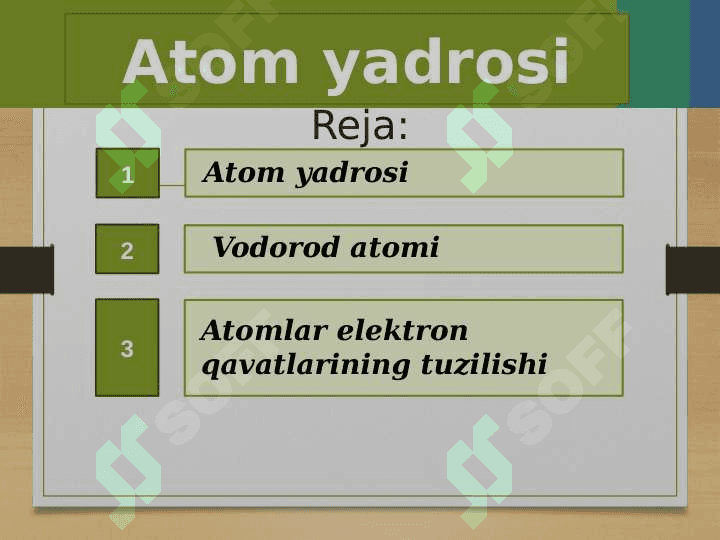 Atom yadrosi 2