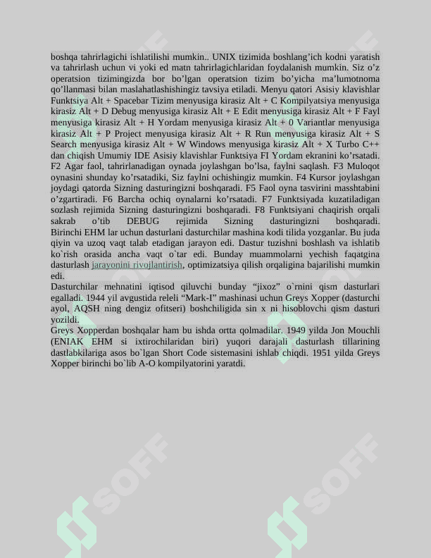 Dasturlash uslublari va paradigmalar fanidan mustaqil ishlar .Ma'lumotlar 6