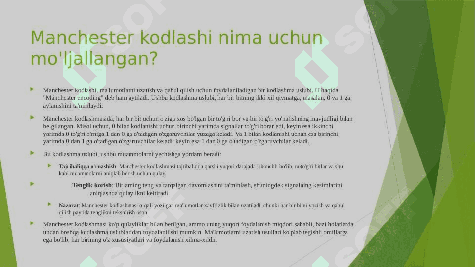 Manchester kodlashi, Manchester encoding 6