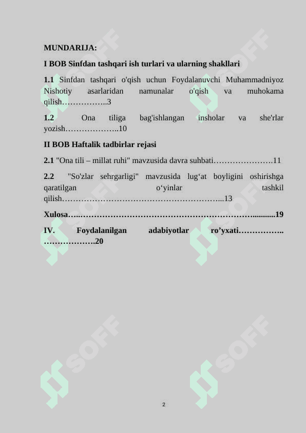 4-sinflarda ona tili darslarida sinfdan tashqari ishlar tashkil qilish 2