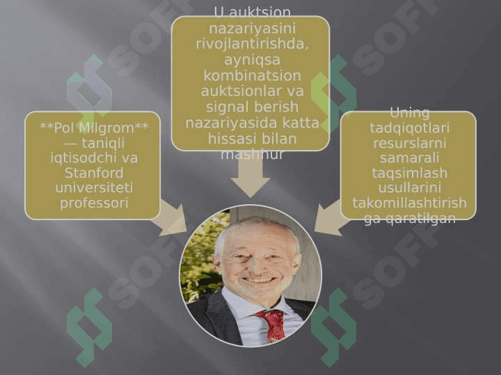 Pol Milgrom va Robert Uilson 3