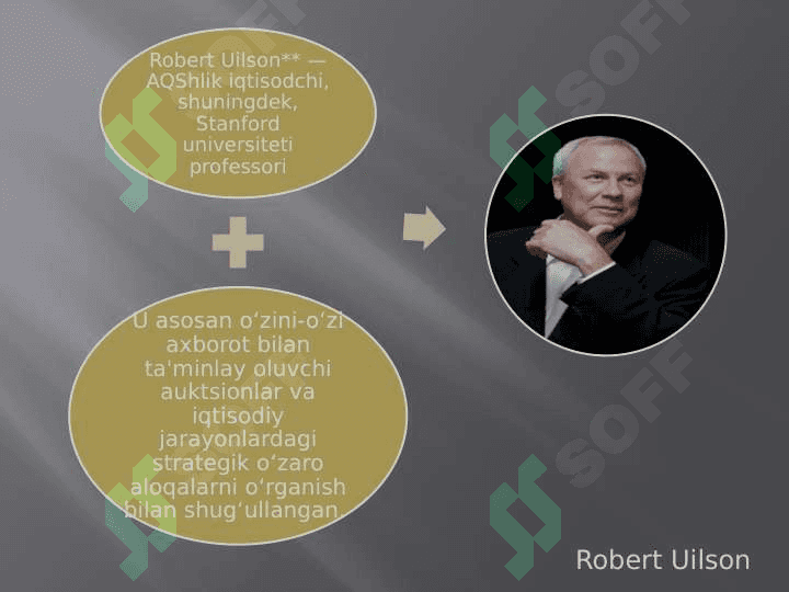 Pol Milgrom va Robert Uilson 4