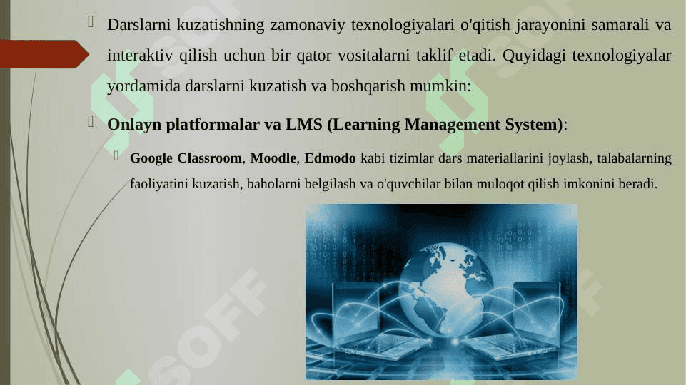 Darslarni kuzatishning zamonaviy texnologiyalari 3