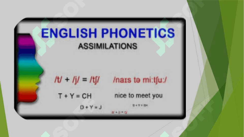 Assimilation and aspiration 3