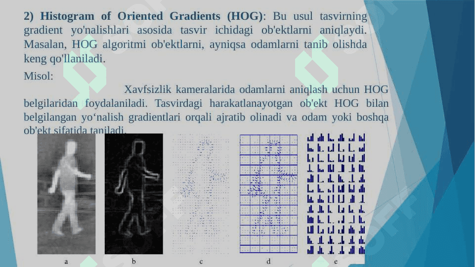 INFORMATIK BELGILARNI AJRATIB OLISHNING "FEATURE EXTRACTION" USULLARI 6