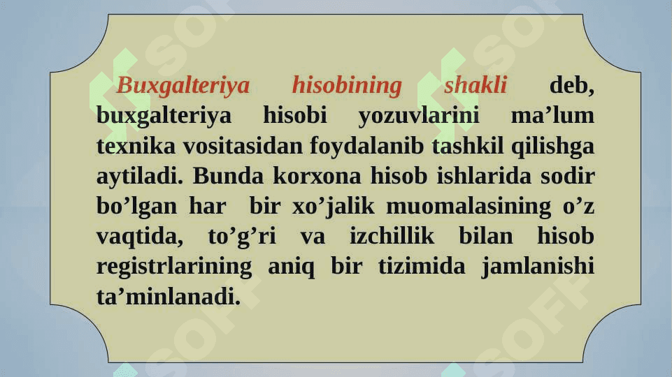 BUХGАLTЕRIYA HISОBINING SHАKLLАRI 4