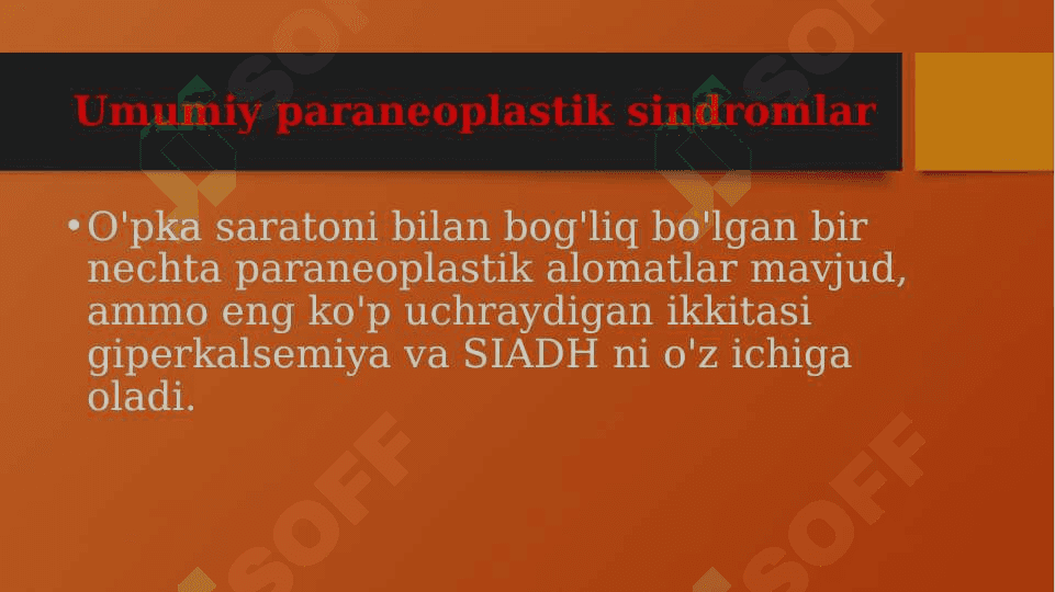 Paraneoplastik sindrim 6