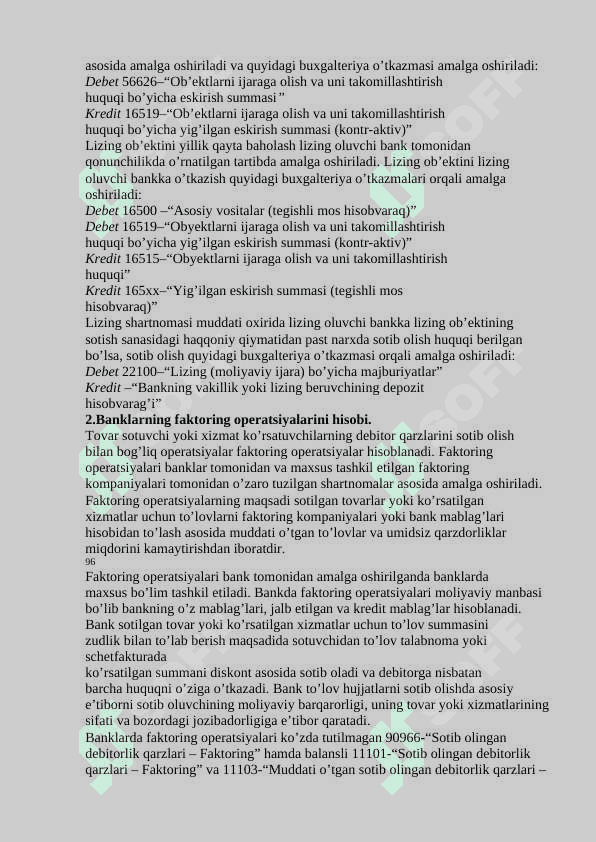 BANKLARDA LIZING VA FAKTORING OPERATSIYALARI HISOBI. 4