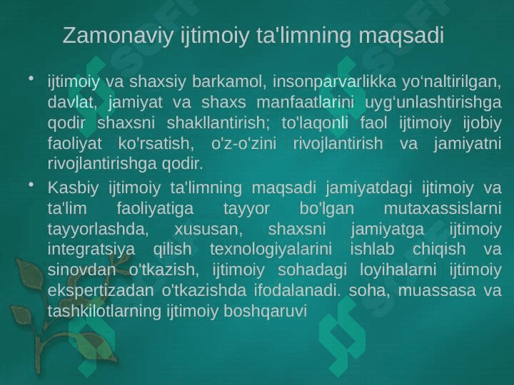 Ijtimoiy tarbiya . Ijtimoiy pedagogikada meyorlardan chekinish 3
