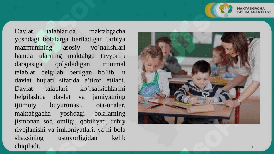 Ilk qadam davlat dasturi asosida bolalarni savodga o`rgatish 3