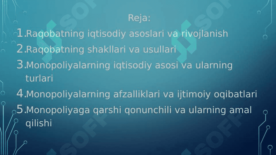 Raqobat va monopoliya 2