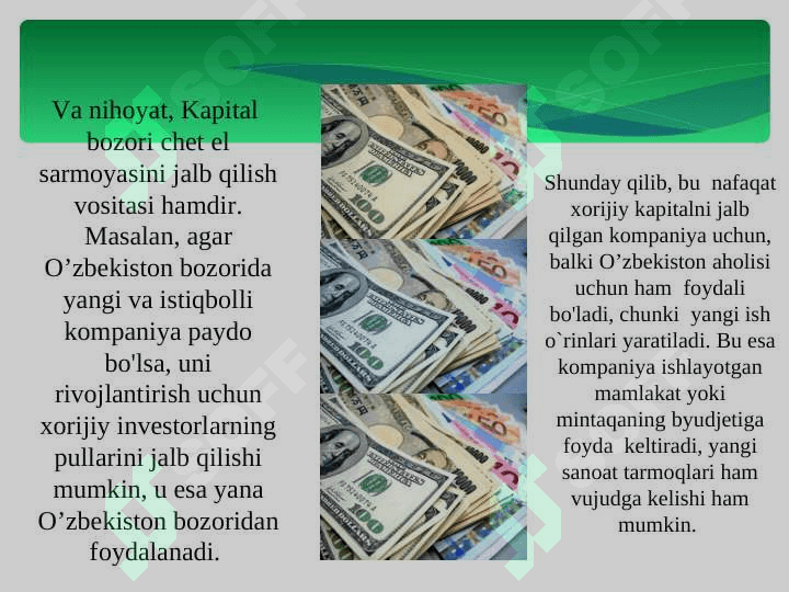 Kapital qo’yilmalar va kapital bozori 7