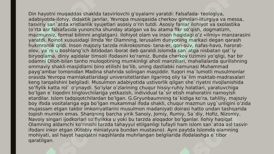 Diniy madaniy an'analarning jamiyat taraqqiyotiga ta'siri.Sog'lik oliy qadriyat. 5