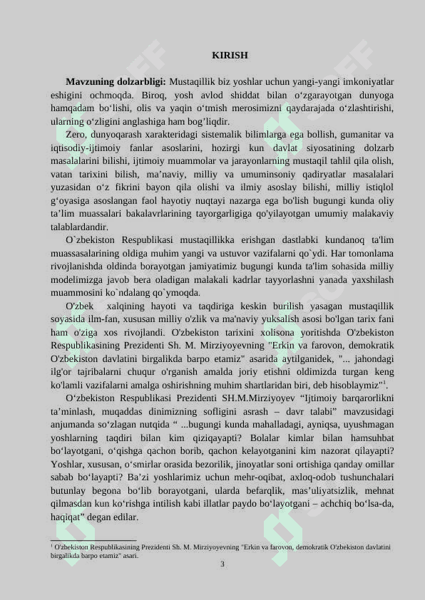 Insonning ehtiyojlari -  КУРС ИШИ 3