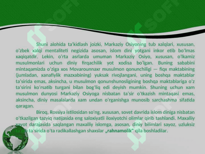 Bilim va diniy etiqotning o’zaro munosabati 4