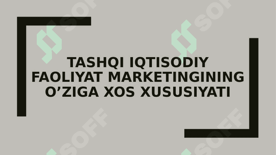 O'zbekistonning tashqi iqtisodiy faoliyatida marketing 4