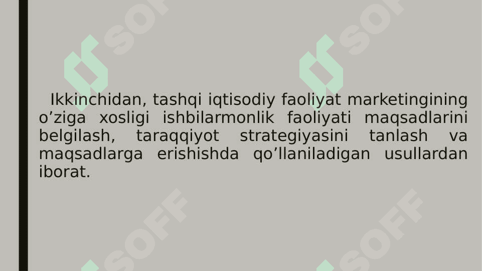 O'zbekistonning tashqi iqtisodiy faoliyatida marketing 8