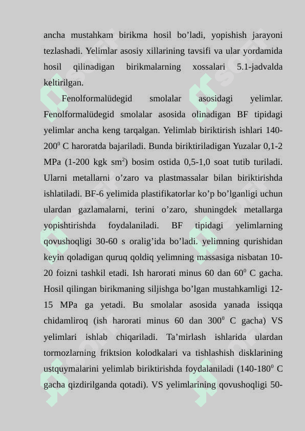 Transport vositalarida ishlatiladigan sintetik yelimlar 5