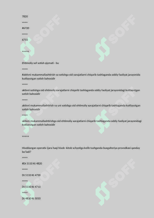 BUXGALTERIYA HISOBINI ELEKTRON DASTURI... .docx Yuklandi 30 KB 6