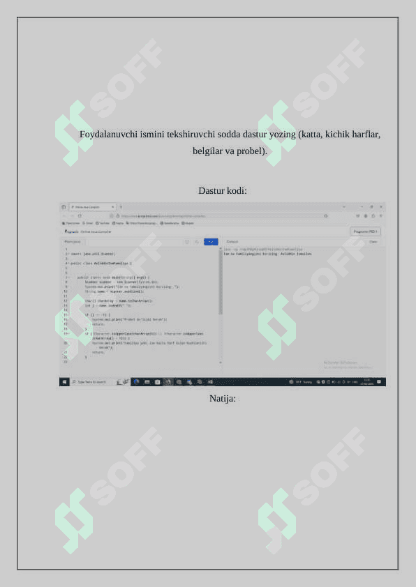 C++ tilida kirish qiymatini tekshirishni amalga oshirish 7