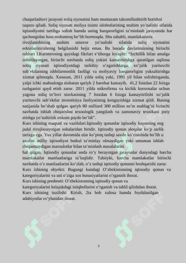 Iqtisodiy qonunlar va ularning amal qilish mexanizmi 3