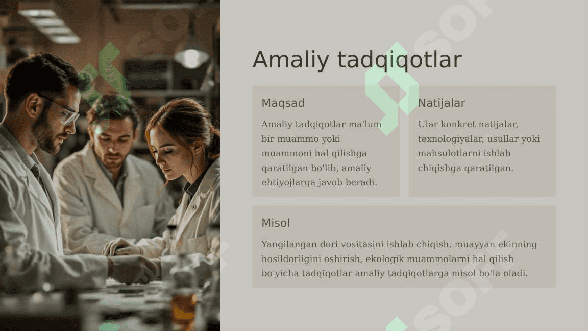 Ilmiy-Tadqiqotlarning Turlari 2