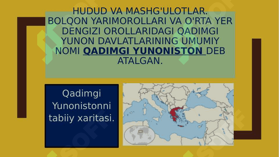 Qadimgi yunoniston. Antik tarixning boshlanishi 4