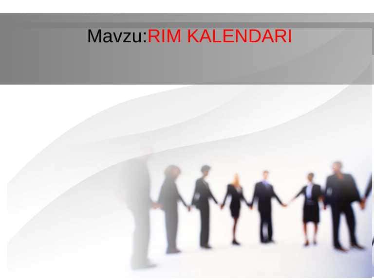 RIM KALENDARI