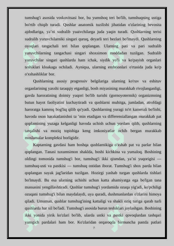 Uchib ketuvchi qushlar 7
