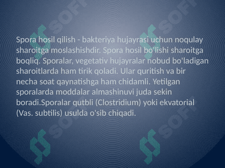 Mikroorganizmlarni doimiy boʻlmagan struktura elementlari 5