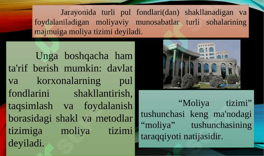 MOLIYA TIZIMI 4