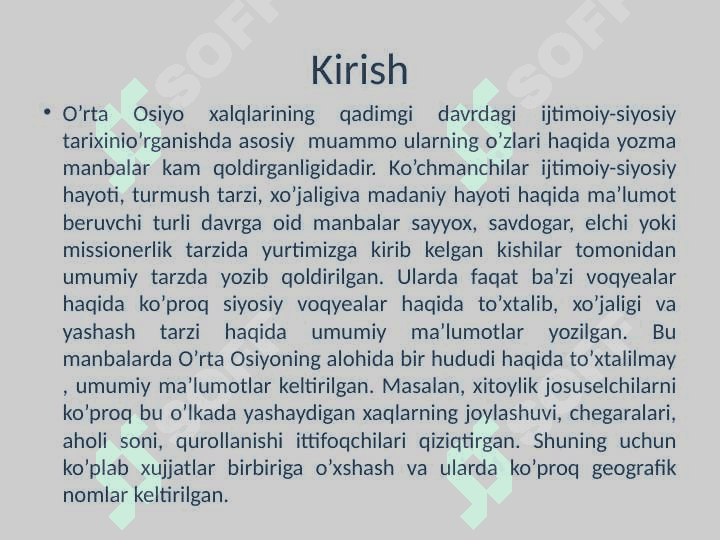Antik davr tarixchilari asarlarida O‘rta Osiyo xalqlari 2