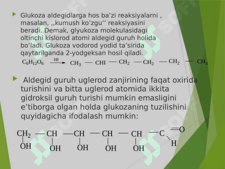 Uglevodlar tuzilishi va ahamiyati 5