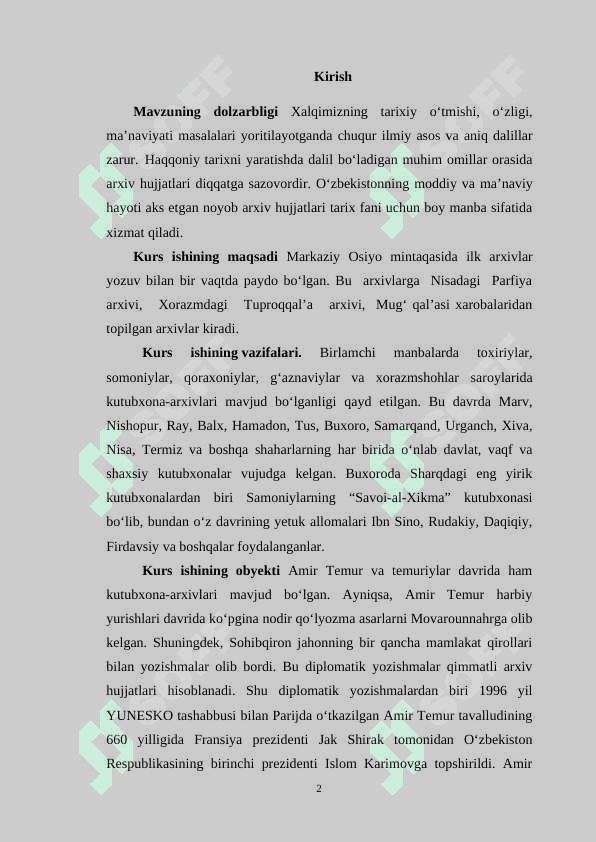 Qadimgi o'rta osiyo davlatlari arxivlari.docx 2