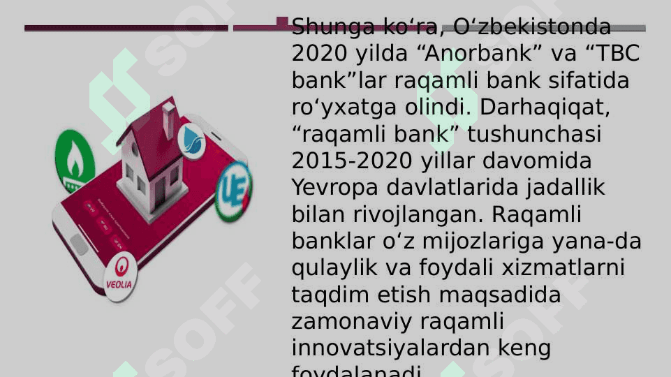 Bank xizmatlarini raqamlashtirishning yangi yechimlari 5