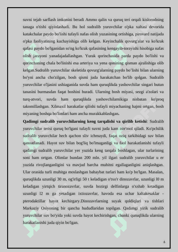 O’zbekistonning zaharli ilonlari, ularning tarqalishi va ahamiyati 6