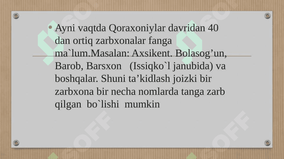 XI-XIV asrdardagi Movarounnahr tangalari 4