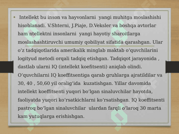 Intelekt bu nima 3