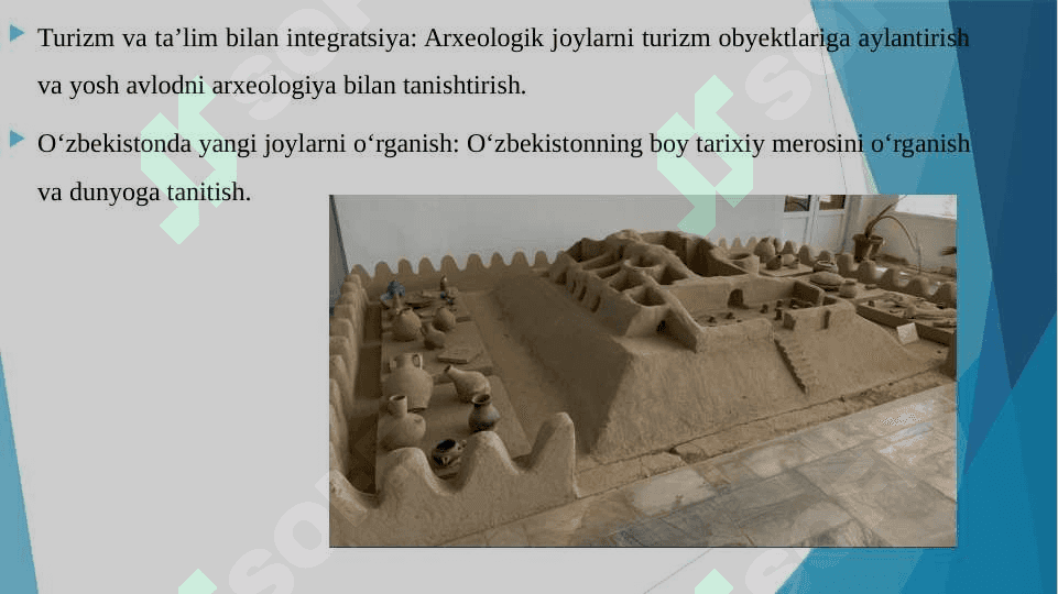 Hozirgi bosqichda arxelogiya fani oldida turgan vazifa va muomolar 4