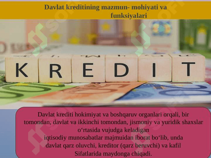 DAVLAT KREDITI 3