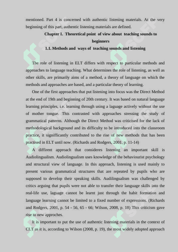 WAYS OF TEACHING  SOUNDS TO A1 LEVEL STUDENTS 3
