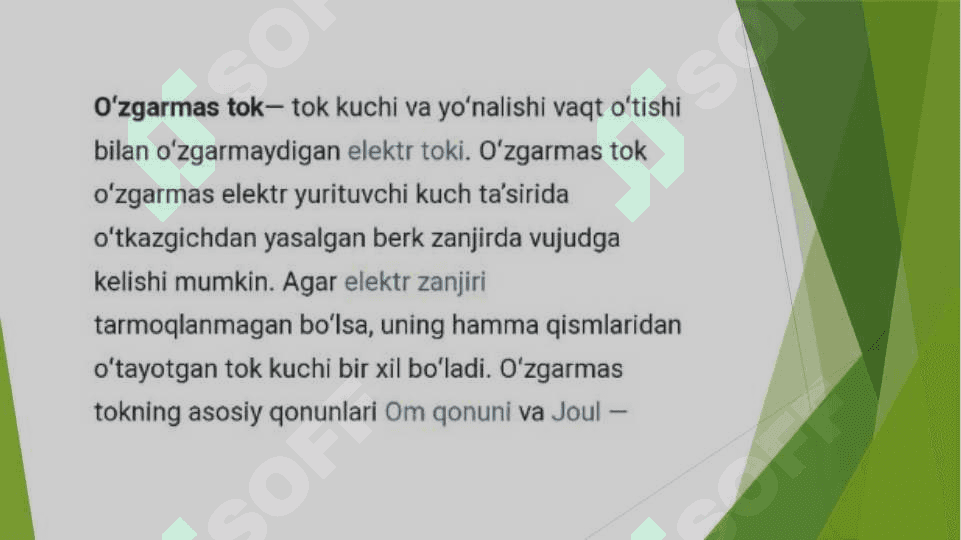 O'zgarmas elektr to'ki qonunlari.pptx 3