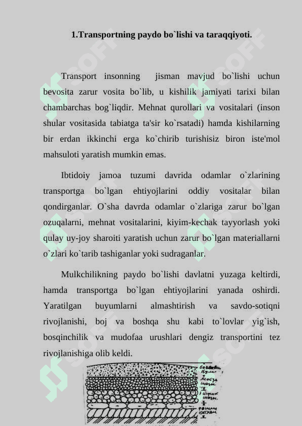 Transportning mamlakat  iqtisodiyotidagi  ahamiyati. 2