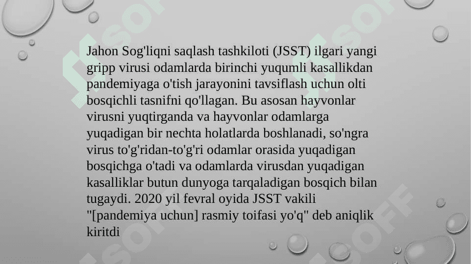Pandemiya nima? 5