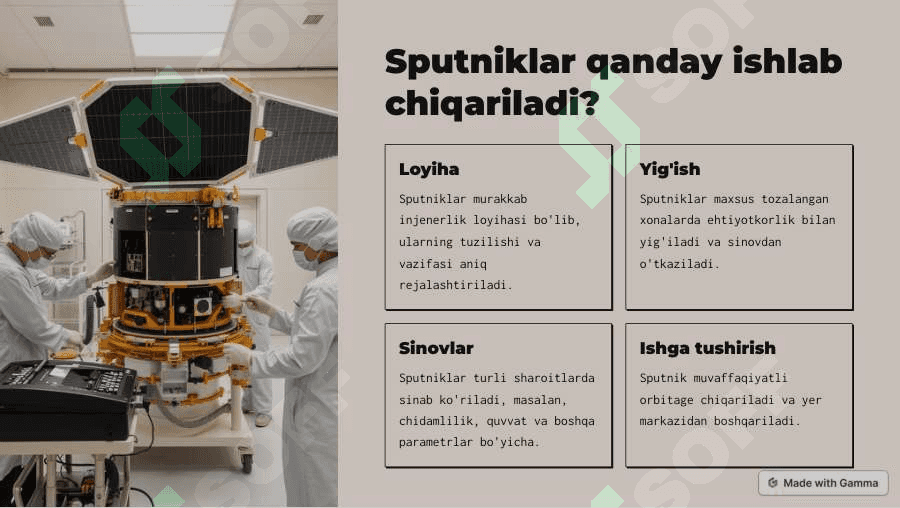 Sputniklar Kosmosga Ochilgan Eshiklar 4