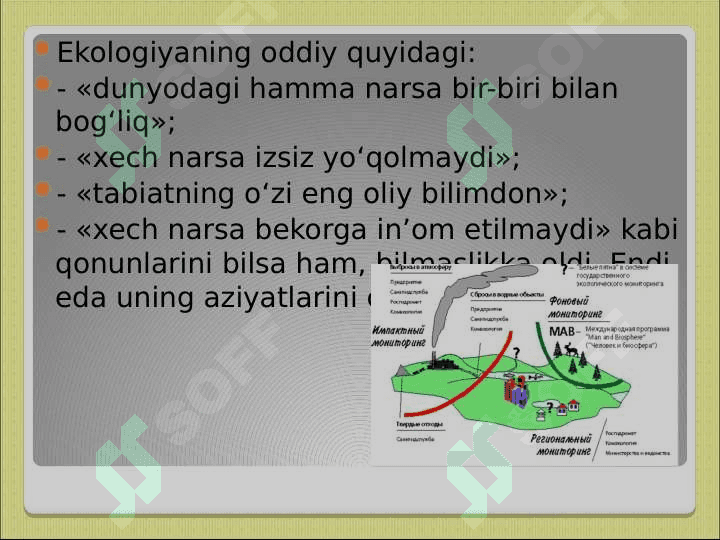 Ekomonitoringning nazariy va uslubiy asoslari 5
