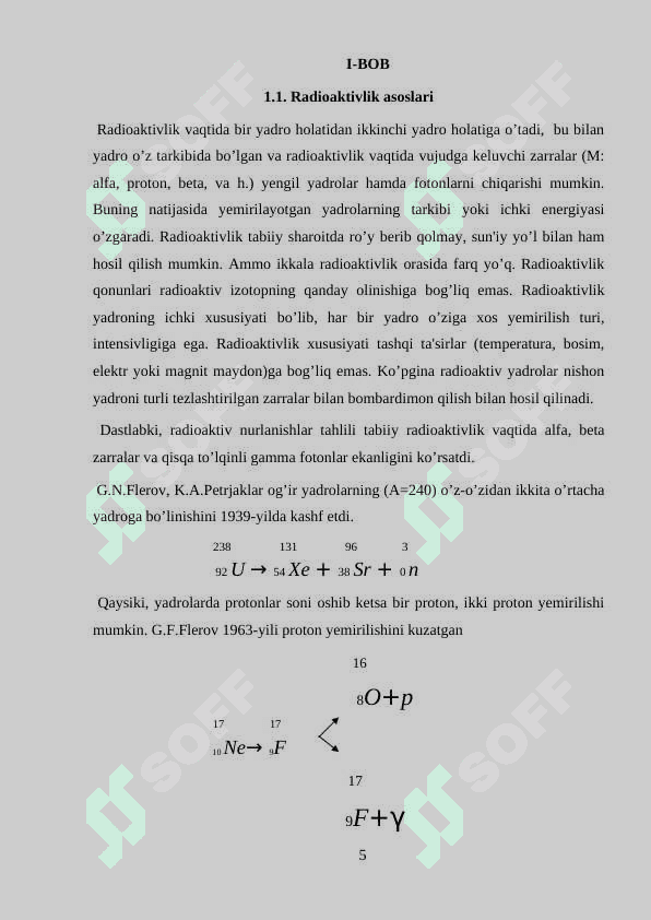 Radioaktivlik asoslari 5