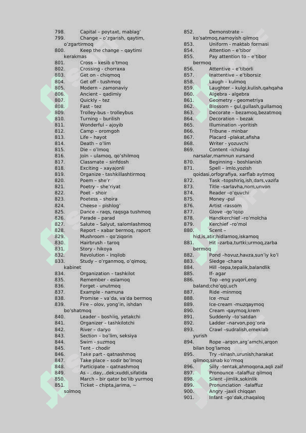 2700 essential words 1